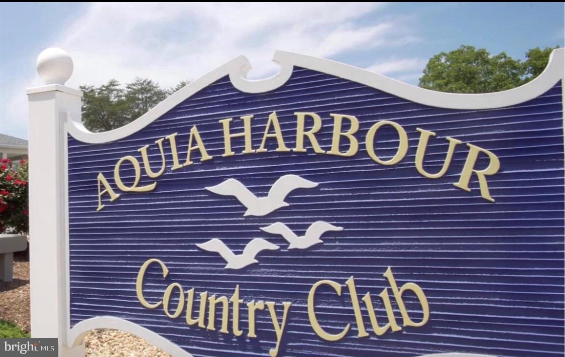 AQUIA HARBOUR - Residential