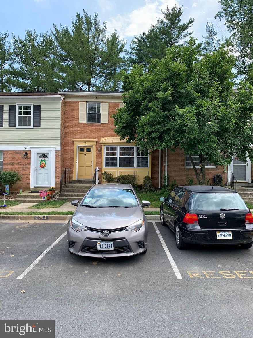 Will review backup offers over $465K. Handyman's Delight! AS IS. Seeking additional offers.  Cash only.  Newer hot water heater, roof, HVAC.  Appliances, counters, cupboards, flooring need repair/replacement. Multiple holes in drywall each floor. Dining ceiling out due repaired prior plumbing leak. No known water issues. Needs thorough cosmetic renovation.  Buyer must be willing to accept disclosed HOA violations as is.
 Price reflects condition .  Renovate and resell for  $575?