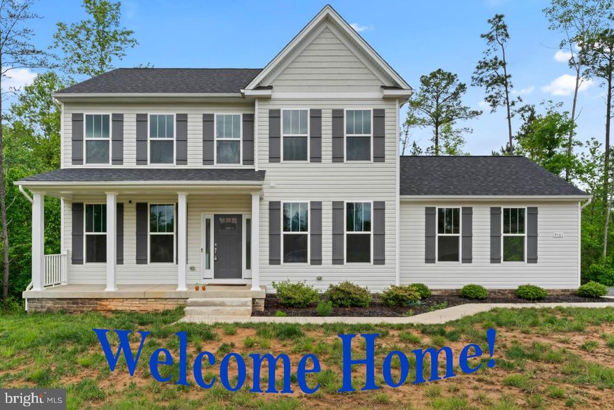Welcome to 9101 Royal Ct in Partlow, VA! Built in 2022, this stunning 4-bedroom, 2.5-bath home combines modern luxury with the peace and privacy of country living on a 3.04-acre lot. Enjoy an ideal location just minutes from Lake Anna and approximately 20 minutes from the highly anticipated Kalahari Resort and Water Park, opening in 2026. With convenient access to Rt. 1, I-95, shopping, and everyday essentials, this home offers the perfect balance of comfort and convenience.
Eligible VA buyers can take advantage of an assumable 4.75% interest rate—a rare opportunity in today’s market. Inside, you’ll find an inviting open-concept layout with hardwood floors, a gourmet kitchen featuring granite countertops, stainless steel appliances, and a spacious island perfect for entertaining. The luxurious primary suite includes a spa-inspired ensuite with dual vanities, a soaking tub, and a separate walk-in shower. Three additional bedrooms offer plenty of space for family, guests, or a home office.
Step outside to an expansive, tree-lined backyard—ideal for relaxing or hosting gatherings. Don’t miss your chance to own this beautiful modern home in a prime location—schedule your showing today!