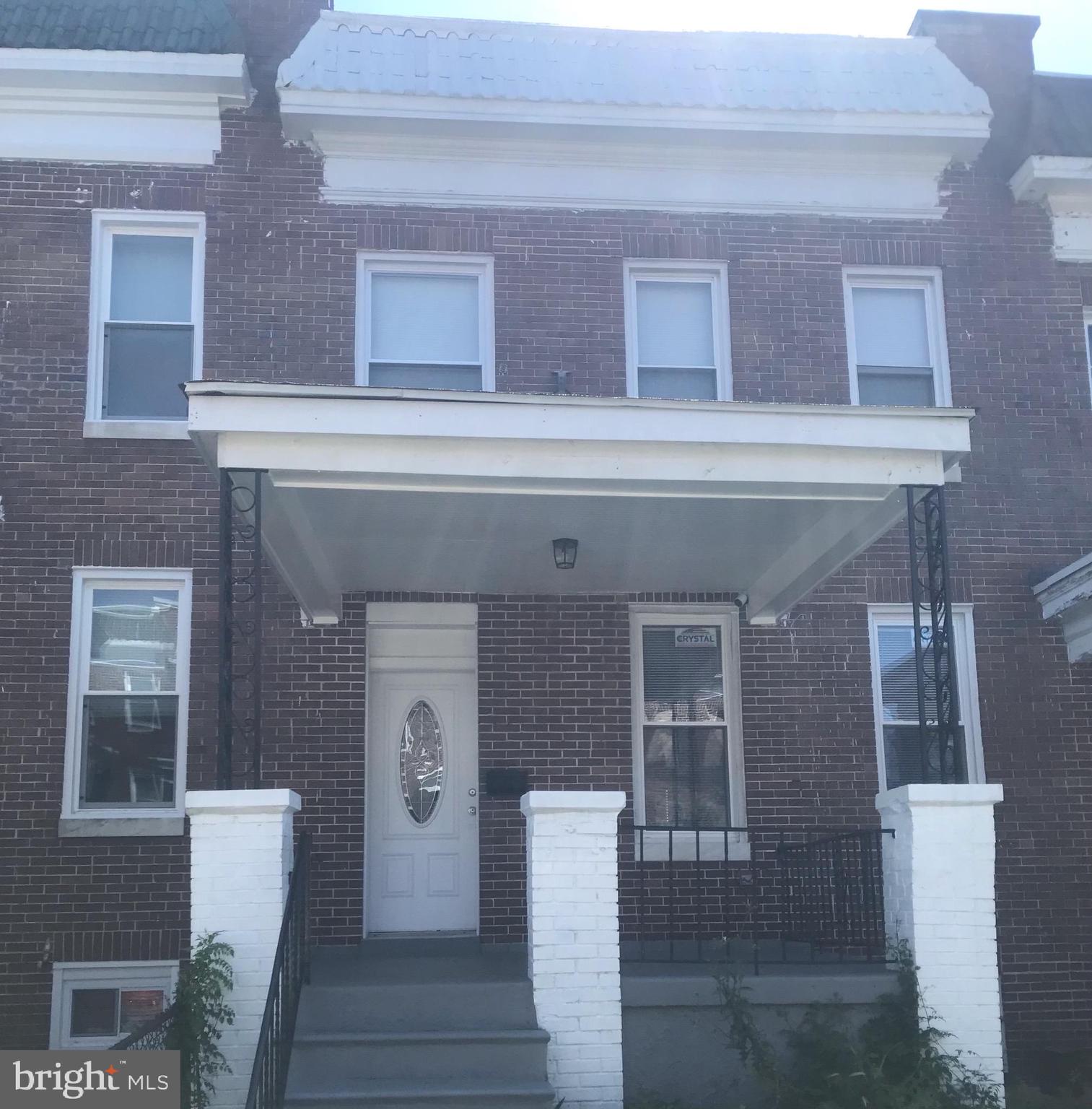 There will be no showings until there is a ratified contract. Tenant occupied. This house is located in the Edmondson neighborhood that is a 4-bedroom, 2.5-bathroom, 3-level row home. Very convenient to public transportation. 2 minute walk to the bus stop. Many updates have been made to this home.
