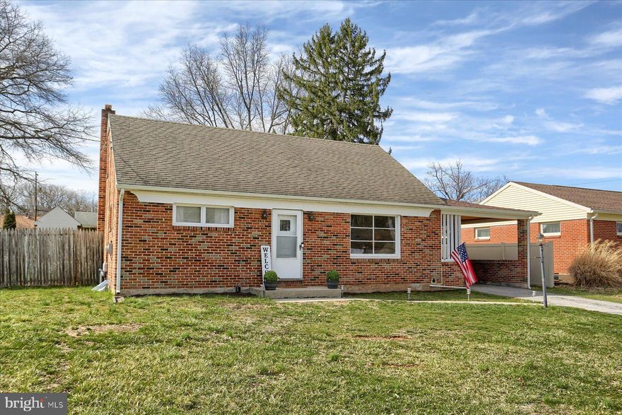 Welcome home to this adorable 4-bedroom Cape Cod, nestled in a quiet neighborhood within the Dover Area School District.  This home offers hardwood floors, an updated kitchen, carport and a patio leading to a large fenced level back yard. The HVAC and quick-return water heater were both installed in 2024. It also comes with the refrigerator, washer and dryer! What more could you ask for at this unbeatable price. Don’t miss out – schedule your tour today!