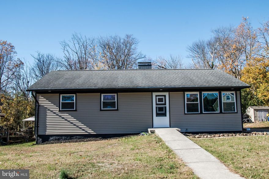 BACK ON THE MARKET  after a few more upgrades!!  Welcome home to 113 Wood Lane in the sought after Exeter Township School District.  This 1957 Sears Roebuck catalog  home has been completely refreshed and is ready for new owners. Bring your best offer and  let's make the holiday season bright and merry!
Beginning outside with the welcoming, recently sealed, long driveway which leads to a two vehicle parking pad in the rear of the property,  brand new siding and landscaping, there is a concrete ramp  leading to the front door. 
Come inside to  fresh paint, recessed lighting & new vinyl plank flooring. The windows, bathroom upgrade, hot water heater & central air are less than 6 years old and the roof is less than 10 years old!
One floor living with 3 bedrooms and a stunning, beautiful bathroom  that is thoughtfully designed  and equipped with safety and disabilities in mind.  The kitchen cabinets are all  new! The first thing you will notice are the brand new quartz counter tops and a beautiful back splash. The cabinets. The brand new  washer and dryer are conveniently located in the kitchen along with newer appliances.  The back door leads to a spacious flat yard  perfect for enjoying a relaxing evening before taking a walk around this quaint neighborhood. 
There is nothing to do but move in and enjoy your new home!