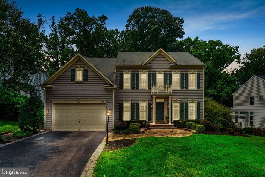 Welcome to 5183 Britten Ln in the sought-after Crestwood neighborhood of Ellicott City! This gorgeous colonial feels like a private retreat! Step in from the covered front porch and find gleaming Virginia hand-scraped hardwood floors throughout! Recessed lights! Custom molding! Beautiful custom gourmet kitchen with 42" cabinets, Shaw farmhouse sink, stainless steel appliances, JennAir French Door refrigerator, and a Wolf Dual Fuel Range With Grill! Separate dining room! Custom bookcases in the Living Room! Tons of natural light and a gas fireplace in the spacious family room! Exit through the French doors onto the beautifully maintained deck! Professionally serviced inground heated pool! Extensive hardscaping with a stunning stone wall and irrigation system in the front and backyard! Fully fenced yard surrounded by mature trees! Rinse off before entering your home in the outdoor shower! Four spacious bedrooms on the upper level, including a primary suite with a sitting area and a private full bath that feels like a spa! Office and laundry room on the upper level! The basement is finished and offers a rec room, tons of storage, a full bathroom, and a bedroom! Custom storage in the HEATED garage! Updated windows with transferable warranty! Nearby amenities include malls, swimming pools, schools, restaurants, and parks. Perfect location with access to major commuter routes 100, 29, and I-95. Make this one your new home! Windows '16!