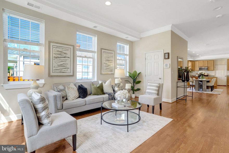 Freshly updated and move-in ready, this 3-bedroom, 2.5-bath Alexandria home stands out with soaring ceilings that create an open, airy feel rarely found at this price point. Natural light pours in, enhancing the sense of space and making every room feel larger and more inviting.

The functional layout includes spacious living areas and well-proportioned bedrooms, offering flexibility for everyday living, guests, or a home office. With fresh paint throughout and brand new carpeting in the bedrooms, the home feels clean, bright, and ready for its next owner.

Step outside to a fully fenced backyard—perfect for entertaining, pets, or creating your own private outdoor retreat.

Enjoy the ease of a dedicated driveway parking space plus a prime location just minutes from Old Town Alexandria, major commuter routes, and Metro access. Walkable to Potomac Yard for shopping, dining, and everyday conveniences, this home delivers both lifestyle and accessibility.

A smart option for buyers looking for space, light, and location without the premium price tag.
