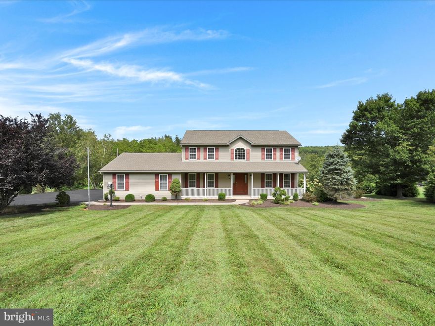 Absolutely gorgeous two-story home in the Hawk Ridge Estates in Orwigsburg. This property has been fully remodeled throughout and features a brand-new kitchen with granite counters, new stainless appliances and a walk-in pantry. The home offers 3 bedrooms and 2.5 bathrooms, including a primary suite with a large walk-in closet and an updated bathroom with dual vanity and walk-in shower. Additional highlights include a finished basement with glass French doors to the backyard, freshly paved driveway, second-floor laundry, and a large deck with access to the rear yard. Situated on over an acre in a quiet setting, this home is move in ready in one of the most coveted neighborhoods in Schuylkill County. Do not miss your chance, schedule your private showing today!