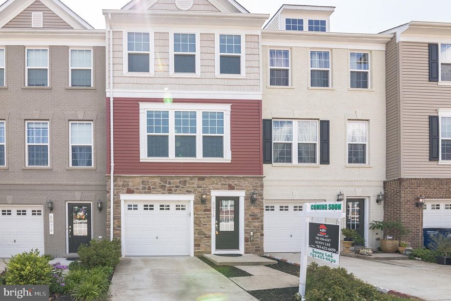 Beautiful 3 bedroom 3.5 bathroom Stanley Martin townhome in sought after Bradley Square. Meticulously maintained by original owner. Freshly painted and tons of upgrades . All 3 level wood floor and wood stairs.
Gourmet kitchen with granite counter , large center island.  Walk-out  lower level with a full bath.
Move in ready. Enjoy the view of woods from your kitchen and deck. Great location conveniently located minutes away from 234,28,I-66. Close to old town Manassas and VA rail.