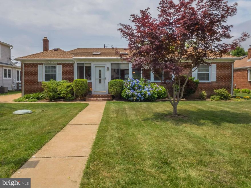 Beautiful views of the Chesapeake Bay await you as you enter this all brick rambler in Beverley Beach.Interior of the home features an open and airy floor plan, skylights,3 brs, 2 baths,spacious family room and much more. Backyard offers panoramic views of the bay and has a large shed with electricity! Beach and playground are just a few steps away. Contact listing agent for details.