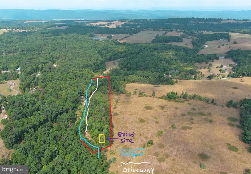 UNRESTRICTED.....NO RESTRICTIONS.....NO HOA.......NO RESTRICTIONS + NO HOA = NO PROBLEMS! 4.62 ACRES FRONTING ON OLD JERSEY MOUNTAIN ROAD WITH AN 800 FT LONG DRIVEWAY INSTALLED TO SUPER SECLUDED BUILD/CAMP SITE. BIG WET WEATHER STREAM IS THE SOUTHERN PROPERTY BOUNDARY AND THEN CUTS THROUGH THE BACK CORNER OF THE PROPERTY AT THE BUILD/CAMP SITE......YOU'LL HAVE WATER IN THE STREAM ABOUT 8 MONTHS A YEAR. BOUNDED ON THE NORTH & EAST BY A BEAUTIFUL CATTLE FARM. ELECTRIC POLES ON SITE! VERY PRETTY SPOT IN THE BACK.....HUNT, SHOOT, CAMP, BUILD.....TINY HOME, BIG HOME, MOBILE HOME......WHATEVER YOU WANT.....BRAND NEW SURVEY......ABOUT 99% OF PROPERTIES IN THIS PRICE RANGE ARE IN SOME TYPE OF HOA WITH RESTRICTIONS.....THERE ARE ONLY A HANDFUL OF UNRESTRICTED PROPERTIES THAT HIT THIS MARKET IN A YEARS TIME....HERE'S YOUR CHANCE TO GET ONE.....DON'T BLOW IT!