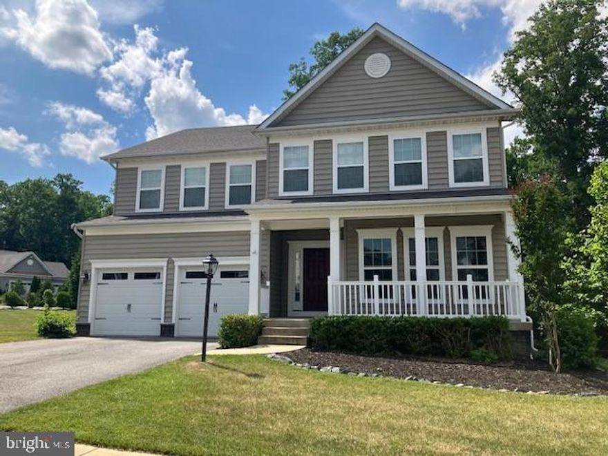 THREE LEVELS OF PURE LUXURY AWAIT! THIS HOME IS NOT AFRAID TO "WOW" YOU! 4 SPACIOUS BEDROOMS & 3 FULL BATHS ON THE UPPER LEVEL (ALL BEDROOMS HAVE LARGE WALK IN CLOSET SPACE.) PRIMARY SUITE IS AMAZING WITH 2 HUGE WALK-IN LUXURY CLOSETS, TRAY CEILING, FIREPLACE & "DREAM SPA" BATHROOM WITH WALK IN DOUBLE SHOWER, MAJESTIC SOAKING TUB, DUAL VANITIES & MORE! 2 UPPER BEDROOMS SHARE A LARGE "JACK AND JILL" BATHROOM & 1 BEDROOMS HAS ITS OWN "ENSUITE" FULL BATHROOM. MAIN LEVEL HAS STUNNING GOURMET KITCHEN WITH ISLAND, GRANITE, HARDWOOD, STAINLESS STEEL APPLIANCES AND MORE. GIGANTIC FAMILY ROOM OFF KITCHEN AS WELL AS BREAKFAST AREA, LIVING ROOM, MUD ROOM, HALF BATH, DINING ROOM, MULTIPLE STORAGE AREAS AND DECK ACCESS. BASEMENT BOASTS A HUGE OPEN LIVING SPACE WITH PLENTY OF STORAGE ALONG WITH A GYM, 5TH BEDROOM, FULL BATHROOM AND ACCESS TO BACK YARD. THIS HOME IS GORGEOUS INSIDE AND OUT! STUNNING COMMUNITY AND GREAT LOCATION MINUTES FROM SOLOMONS ISLAND AND PAX RIVER. CLOSE TO SHOPPING, DINING AND RECREATION. YOU WILL NOT WANT TO MISS THIS.