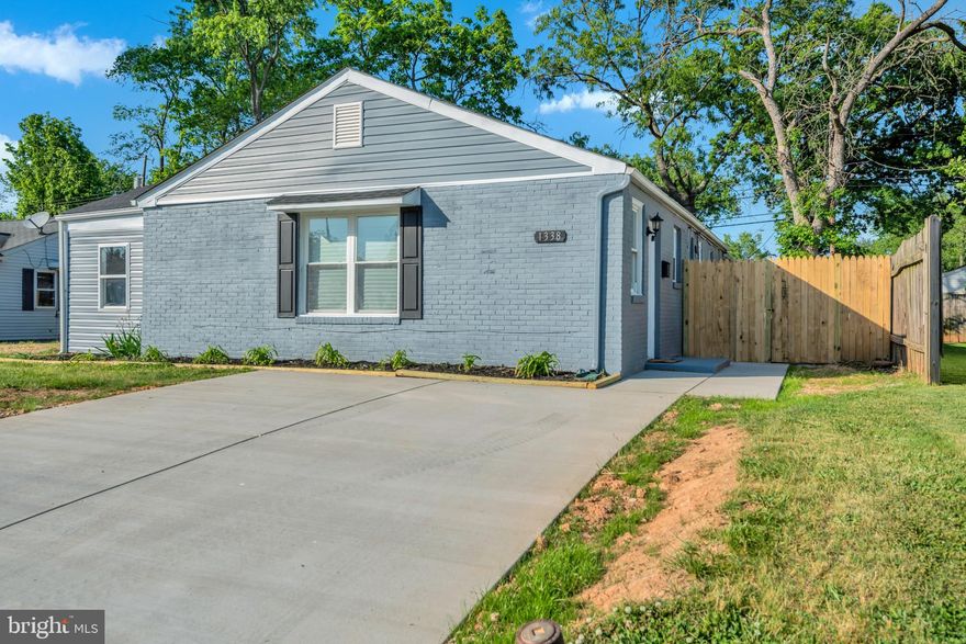 Lovely updated ranch/rambler with a brand new two car driveway. This home offers 5 bedrooms, 2 full baths. New roof, new floors, new kitchen with SS appliances, cabinets and granite counter top. Come to check it out.