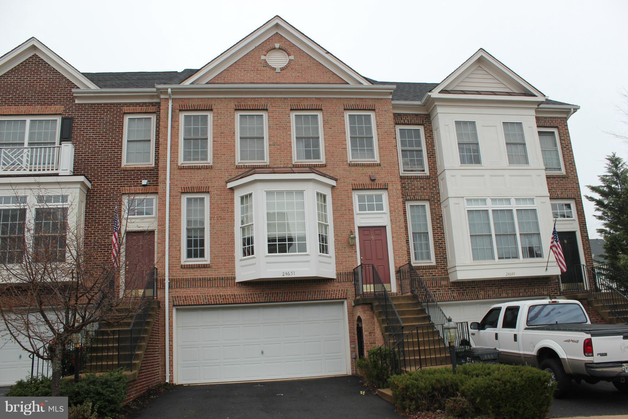 Agents: Tenants need 1 hour notice. Fabulous TH very close to Aldie Library, Hospital, shopping, and public transportation to DC. Fenced backyard, huge rec room with gas fireplace, plenty of storage in garage. Main level LR and DR with hardwood floors. Kitchen has large pantry, 42-inch cabinets. The laundry is conveniently located in the bedroom level. Large walk-in closet in MBR. Please apply with the online line application and NVAR Application.