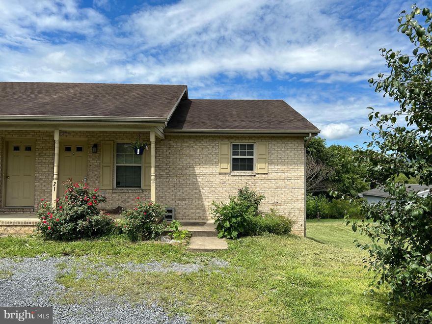 3 bedroom, 2 bath duplex in Maurertown will be available on March 15th.  3rd bedroom in basement with family room, washer & dryer,  storage area and patio in back, . Mowing is included.  NO PETS NO SMOKING and good credit is a must!  Call me today!