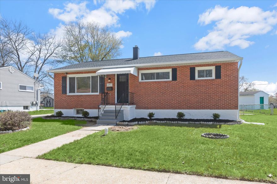 Welcome to your dream home in Baltimore County! BRAND NEW ROOF! This beautifully renovated 5-bedroom, 2-bath home welcomes you into a bright, open space with a living room that flows seamlessly into the dining area and gorgeous kitchen. The kitchen is the centerpiece of the home, featuring quartz countertops, a waterfall breakfast bar, premium stainless steel appliances, and custom cabinetry that's perfect for both everyday living and entertaining. Walk down the hall to 3 bedrooms and a full bathroom with modern finishes. The fully finished lower level offers 2 additional bedrooms, a full bathroom, and flexible living space for guests, a home office, or everyday living. Outside, enjoy the convenience of a private driveway, detached garage, and a private backyard. With thoughtful updates throughout, this home is truly move-in ready. Conveniently located with easy access to major commuter routes, shopping, and dining. Schedule your showing today!