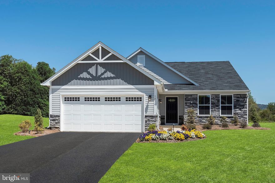 *At this time we are available for virtual appointments only.  For a limited time-this home includes granite counterops, hardwood and all GE stainless steel appliances!  Spring Valley Farms- the lowest-priced and fastest selling single-story homes near routes 422 & 100, with a community clubhouse. You want to live a casual easy life, in a big way. You'd rather travel and enjoy an active lifestyle than serve a four course meal in your formal dining room. The Cayman is the ideal home for your casual well-lived lifestyle. The open airy space combines the kitchen, dining area and great room to create a casual comfortable flow. This is the perfect place to do all your entertaining with plenty of room for your favorite overstuffed couch. Throw a football party that will be the envy of the neighborhood. For a relaxing night in, it's your home theater. Since it's open to the kitchen, grab a snack or make dinner, you won't miss your favorite TV show. The Cayman is the perfect home if you enjoy life's simple pleasures.