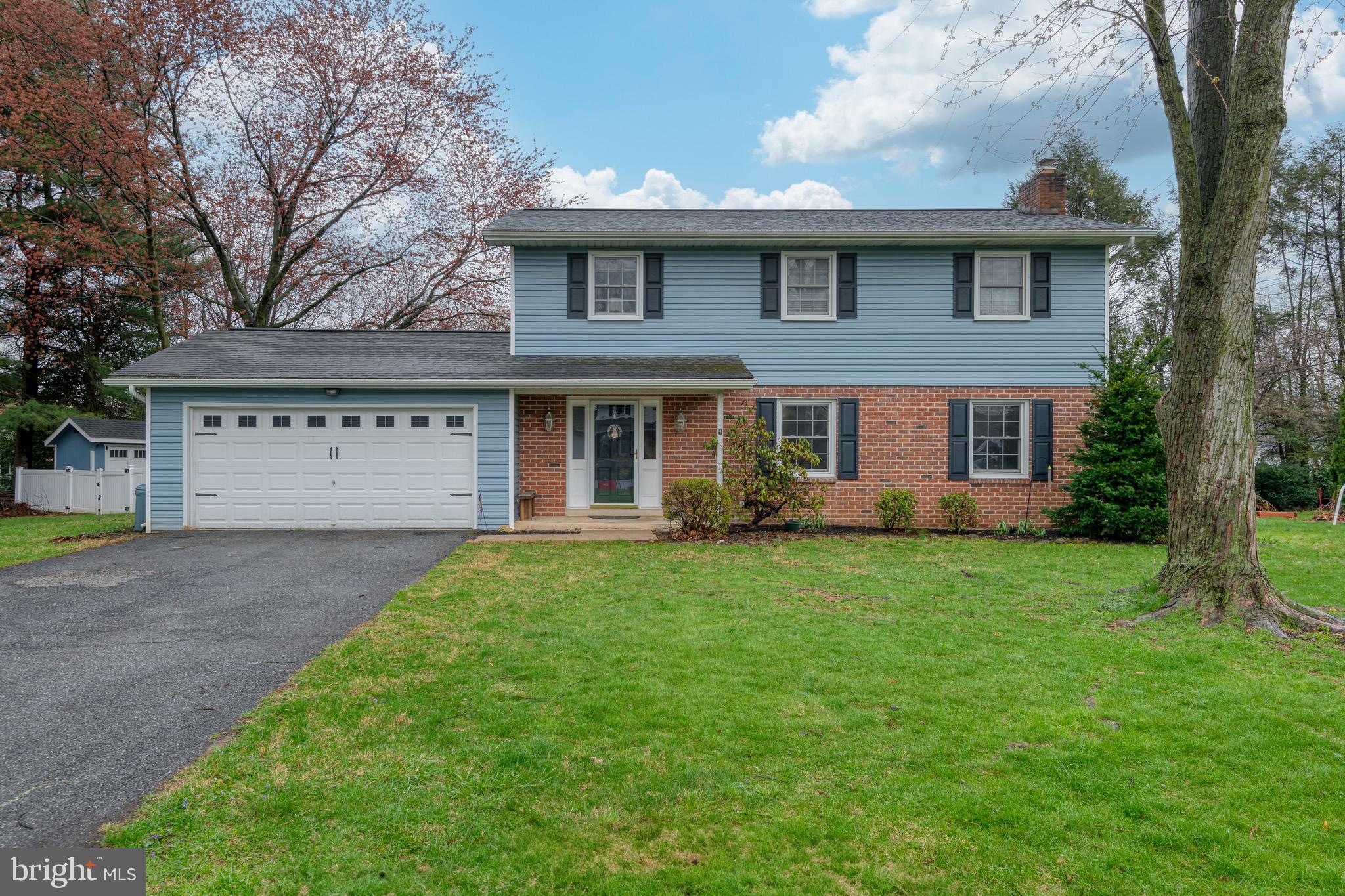 *There is an offer deadline for 5pm on Sunday, April 13th. Escalation clauses are permitted.
This beautifully maintained home, built in 1973, combines classic charm with contemporary comfort. Situated on a spacious 0.45-acres, it provides lots of privacy, mature landscaping, and a welcoming community. The first floor features gorgeous hardwood floors and crown molding throughout, adding an elegant touch to the living areas. The living room offers floods of natural light and a cozy fireplace. Curl up with a good book on a winter evening or sip a cup of steaming peppermint tea; this is a room designed with comfort in mind. The spacious kitchen is a chef's dream, with sleek granite countertops and plenty of space for meal prep and entertaining. The kitchen opens to the dining room, making this an ideal space for gathering with those you love. The first-floor laundry room, as well as a half-bath, adds convenience and practicality to everyday living. Upstairs, the primary bedroom is a true retreat, with a private ensuite bathroom that includes beautiful tile work and a luxurious walk-in shower, creating a spa-like atmosphere. The three additional bedrooms are spacious, with plush carpeting and large closets. The second full bathroom completes the upstairs, offering ample space and privacy for everyone. A large basement offers endless possibilities for additional living space, storage, or a workshop. And for those with multiple vehicles or needing extra storage, the two-car garage ensures plenty of room for both. Step outside to the back deck, made with durable composite decking, and grill up some of your famous bison burgers. The fenced-in backyard creates a private retreat for eating al fresco on a summer evening. Located in the Manheim Township school district, this home promises easy access to schools, parks, and all the sites of Lancaster. This property is truly a must-see!
