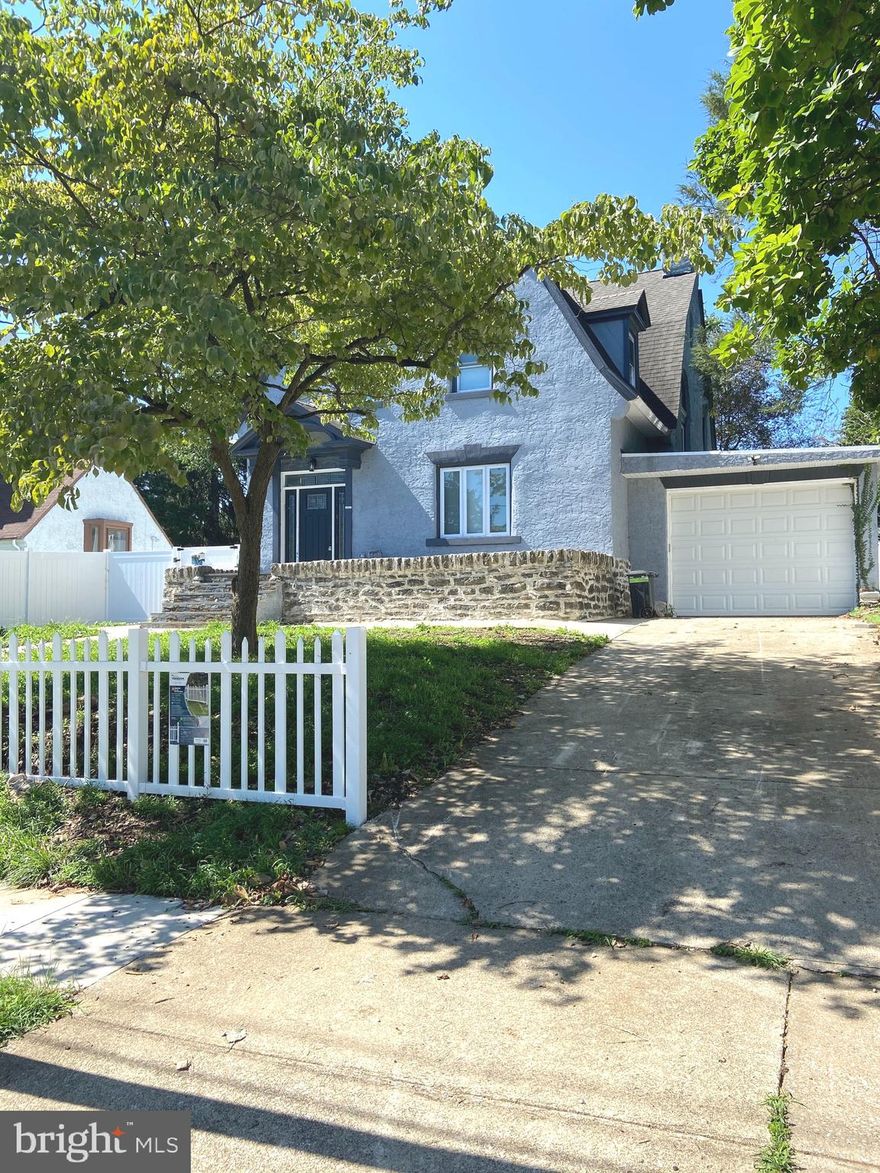 Do not miss your chance to own this beautifully renovated detached home! This house offers residents a dense suburban feel. The interior offers an open concept design where you will have ample space to design the living room and dining room you have always dreamed of. Walk into a large living room with brand-new flooring and plenty of sunlight. Fall in love with the kitchens island ,granite countertops, imported gray cabinets with plenty of cabinet space, tile backsplash, stainless steel appliances, recessed lighting and hardwood floors throughout. Walk down to the basement where you will find a finished basement with tiled floors and a large open space that can be used for a variety of activities.  This dynamic home is conveniently located only a minute walk to the train station and bus stop for a quick commute to center city Philly, or drive to City Hall in 10 minutes. 2 hour drive to NYC and Baltimore and an hour to Atlantic City, Lancaster, and Poconos and a mere 20 minute drive to the Philadelphia International Airport. Nearby to- City Ave District, St Joes, Fairmount Park, MLK and Kelly Drives, U Penn, Phila Zoo and Museum of Art. All within 10 minutes via Rt.76 Schuylkill River Expressway.