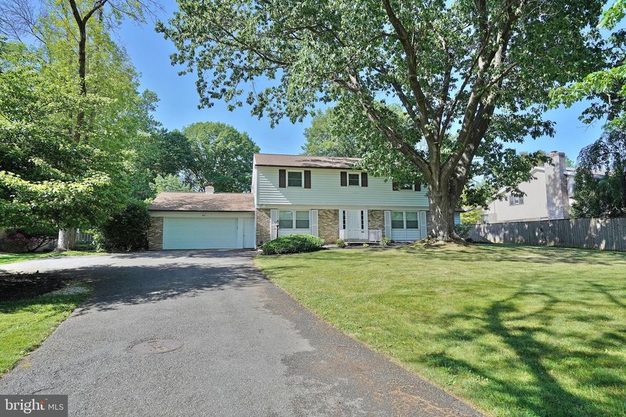 Beautiful Home located in popular South Whitehall Township, Parkland School District, across from Allentown Municipal Golf Course. This 4/5 bedroom home features beautiful hardwood and tile floors on both levels. First floor has everything you would want in flexible space including living room with fireplace, dining room, updated kitchen, family room with a wall of windows overlooking the back yard, den, office/bedroom, and full bath. Upstairs you will find the master bedroom suite with sumptuous bath, additional three spacious bedrooms and hall bath. Look at the room sizes! This home offers gas heating and gas hot water heater, central air conditioning, oversized two car garage with auto opener, and full basement for storage. Excellent location close to schools, hospitals, shopping, and highways. You won't want to miss this one!