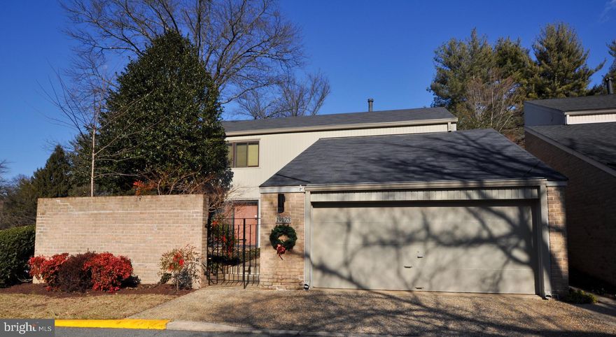 Open House CANCELED due to impending SNOW    This contemporary and spacious 4 bedroom gem is private and picturesque! Freshly painted throughout with recently upgraded kitchen, refurbished hardwood floors, and oversized closets, the sun-drenched floorplan and private gardens are nothing short of breathtaking! Surrounded by a fortress of brick walls and endless expansive winding  (brick) sidewalks and patios, the property boasts traditional Japanese gardens in the front and back. The amazing courtyards add to the secluded and quiet setting.  This unique residence may be located in Montgomery Village, yet has the feel of an overseas residence! Close to newly revamped shopping and boasting extensive community amenities (including a nearby pool), 19173 Roman Way has it all!