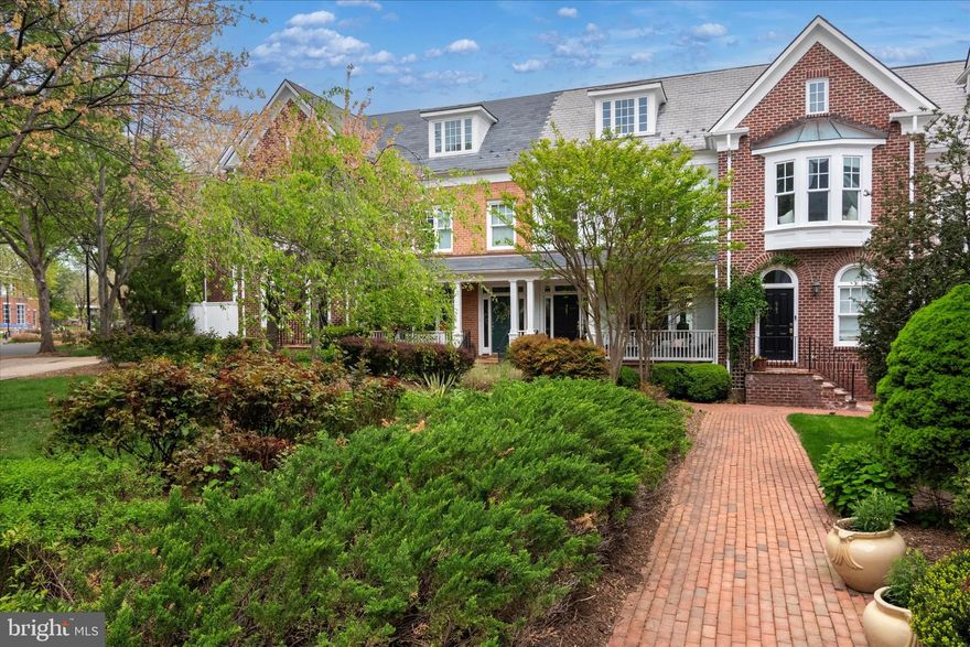 Light-filled, this 3-LEVEL brick town home in Old Town Gateway with 3 bedrooms, 3.5 bathrooms, and nearly 2,000 square feet of finished living space. It also comes with TWO assigned parking spaces. The open space in the front and rear of the property allows unobstructed light and provides great depth perception from within. The main level features 9-foot ceilings, custom moldings, an inviting foyer, and a separate living room with a gas fireplace, built-in bookshelves, and a spacious dining room with a door leading to the private patio. (The living room and dining room are interchangeable.) The updated kitchen has a kitchen pantry, ample cabinetry, stainless appliances, and a cozy breakfast nook. The second level features the Primary Suite with an updated bathroom and walk-in closet. It includes an extra-long vanity with two sinks and ample storage. The en-suite secondary bedroom is light-filled and also on this level. The third level offers another spacious and light-filled en-suite bedroom and a laundry area. This makes it a perfect space for guests or a home office. Also, large storage area on top floor next to W&D area, The roof was replaced in 2024, the HWH in 2018, the carpeting in 2025, and it was recently painted. This town home is located in the heart of Old Town, just a stone’s throw away from shopping, restaurants, the Potomac River, and GW Parkway’s scenic trails. It’s also close to Braddock Road Metro, VRE/Amtrak station, and Reagan National Airport.