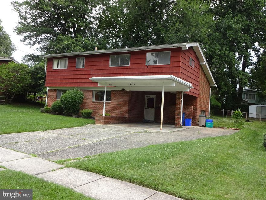 Wonderful location with GREAT POTENTIAL, everything works, hardwood under carpet floors. Carport and concrete driveway.