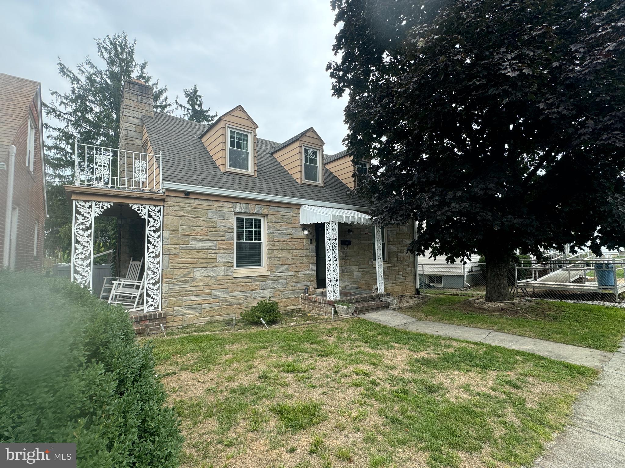 Take a step back in time when you enter this adorable 2 bed, 1 1/2 bath Cape in Martinsburg. Walk into a spacious living room and view the elegant wide staircase. The dining room has all the 50's charm with a built-in hutch and leads to the cozy kitchen. Off the kitchen, you'll find the 1/2 bath and a sunroom. The sunroom opens to the large fenced backyard. Upstairs, two large bedrooms and a full bath. The partially finished basement adds storage and space for a family room or other living space.
