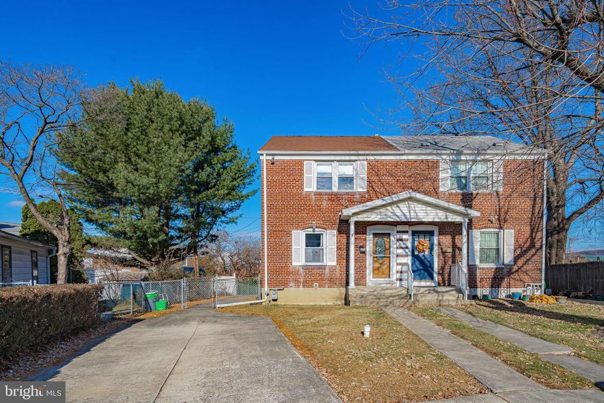 Highest and Best by 5pm Monday December 9th Make your appointment to see this updated brick twin in a South Allentown Neighborhood which has a convenient location yet tucked away in a cul-de-sac. First floor features an open living room with vinyl plank flooring and large u shaped kitchen with dining area, newer refrigerator & dishwasher. Second floor offers the primary bedroom, full bath, and two additional bedrooms. Lower level laundry with washer, dryer, & double laundry tub. Newer gas furnace, water heater, workbench and storage cabinets. The large covered deck overlooks a deep back yard with storage shed. Off street parking & fenced yard! Close to schools, shopping, transportation and interstates. City inspection scheduled for 12/5.