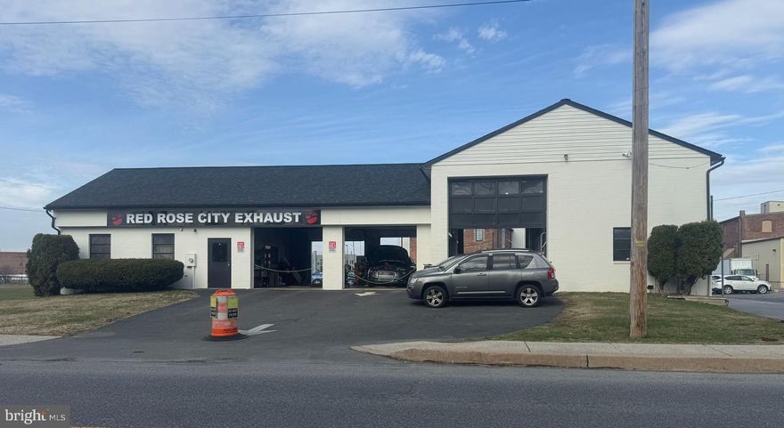 Rare opportunity for a Triple Net (NNN) investment property in Lancaster County.  Current tenant is Red Rose City Exhaust, LLC, and they would like to negotiate a new long-term lease with Buyer/Landlord.