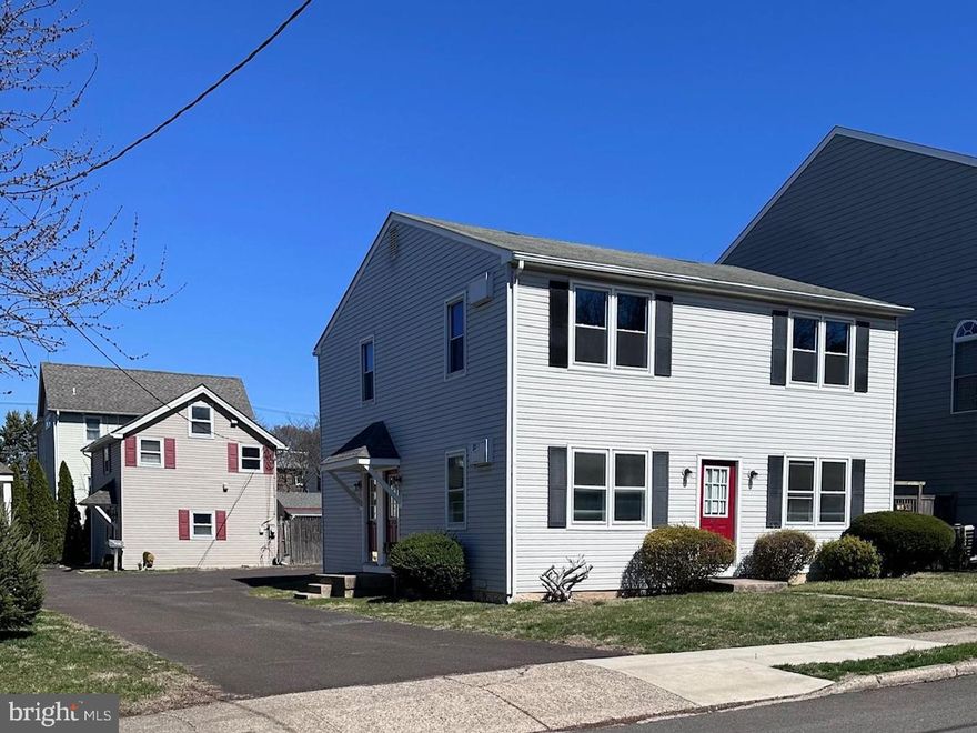 Investment Opportunity in Doylestown Borough!  For the first time in over 50 years this property is on the market.  Property features 3 updated rental units consisting of a duplex building and a separate carriage house all with coveted off street parking.  All utilities are separately metered for each unit.  Duplex units are 2 bedroom, 1 bath, each with its own separate basement area offering washer, dryer and additional storage space for added tenant convenience.  Separate 2 story carriage house offers 1 bedroom with vaulted ceiling, laundry area with space for a home office and its own private backyard.  Granite countertops, crown moulding, replacement windows, tiled baths and luxury vinyl plank flooring are some of the updates that have been made.  Prime location is just a few blocks walk to enjoy Doylestown's shops, restaurants, museums or to catch the train.  Property is being sold in "as-is" condition with the seller making no repairs.