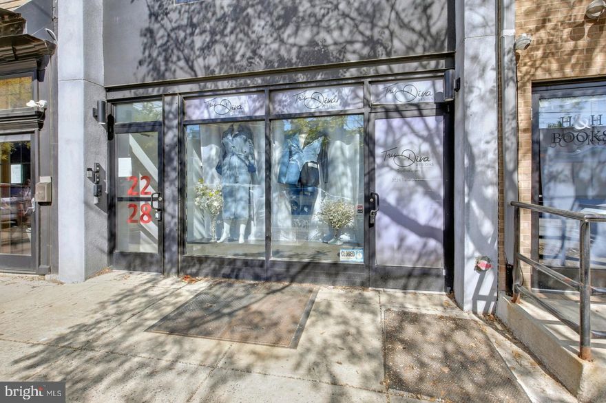 Available Early July:

Unlock the potential of your business at 2228 Frankford Ave, a stylish and versatile commercial space in the heart of bustling Fishtown. This ground-level unit features warm wood flooring and modern recessed lighting. It offers a clean, open layout that’s ready to accommodate a variety of business types - whether you're launching a boutique, studio, office, or creative concept. A spacious half bath adds convenience and accessibility, while the fenced-in back patio offers a unique outdoor extension of the space. The included basement provides valuable additional storage to help keep operations running smoothly.

Set in the vibrant Fishtown neighborhood, the property is surrounded by popular spots like Suraya, Riverwards Produce Market, Kalaya, Circle Thrift, Downerss Boutique, Fishtown Engravers, Minnow Lane, H&H Books and Bolt Brow. With nearby parks, grocery stores and fitness centers, the area draws steady foot traffic throughout the day. Transit is easy with the Girard Station (Market-Frankford Line) less than a 10-minute walk away. Quick access to I-95, I-676 and Columbus Boulevard makes it convenient for both local and regional visitors. Whether you're launching a new concept or expanding your brand, this space offers real potential in one of Philadelphia’s most dynamic neighborhoods. Schedule a tour today and see what’s possible at 2228 Frankford Ave.

Lease Terms:

Generally, 1st month, 12th month, and 1 month security deposit due at, or prior to, lease signing. Other terms may be required by Landlord. $55 application fee per applicant. Tenants responsible for Gross lease + utilities: gas, electric and water.