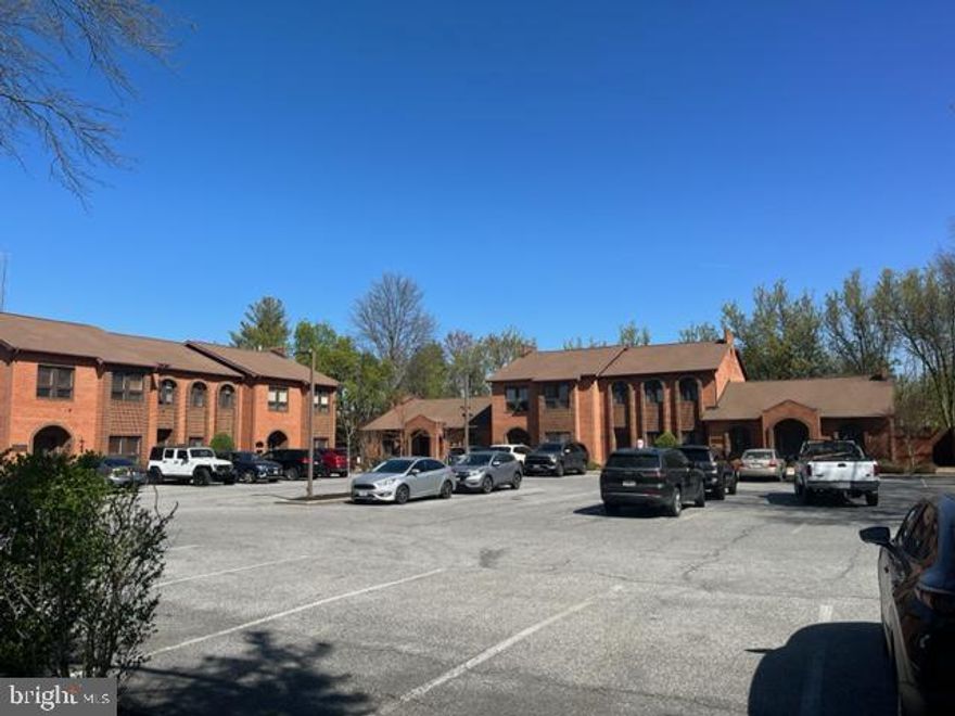 Upstairs unit consisting of several offices and a bathroom.   Approximately 912 square feet. Ideal for attorney, accountant, or any professional needing small office space, or any business needing convenient access to MVA.  Current tenant expected to vacate December 1.   Landlord/Owner is a licensed MD real estate agent.    Contact lister for details.