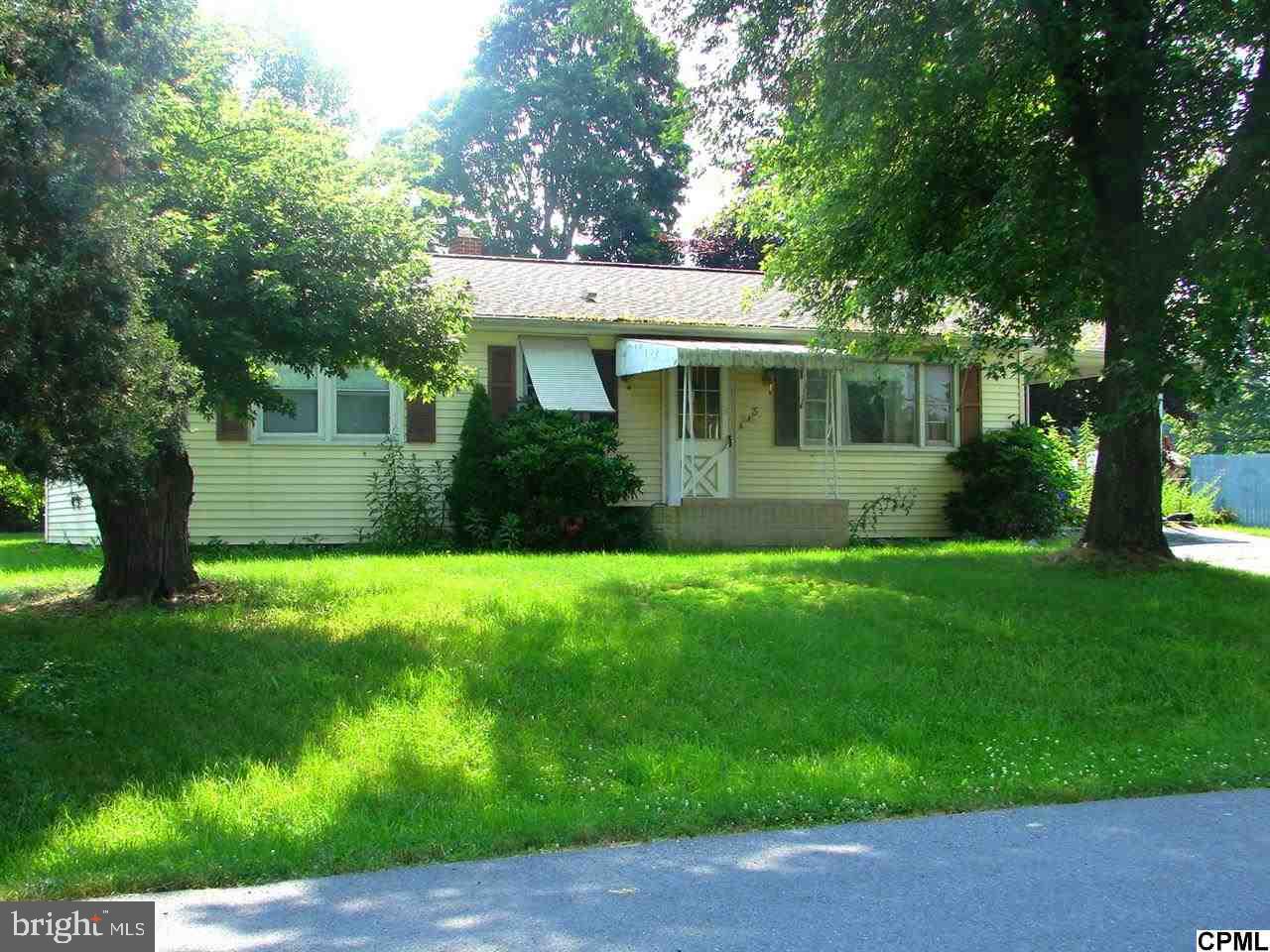 Don't miss this great opportunity to own this ranch home in Silver Spring Twp. Features over 1000 sq ft of living space, and the yard and porch make this the perfect place to entertain in the warmer weather. This home has tons of potential and is an approved short sale - no offers below $75,000 accepted. See agent remarks. Contact list agent prior to writing offer.
