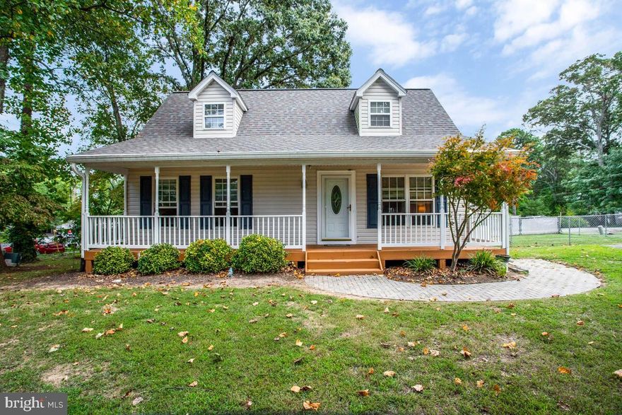 Welcome to 5730 Oakcrest Drive, a beautifully updated CAPECOD  situated in the heart of Saint Leonard, MD, with exclusive beach access. Spanning approximately 1,700 square feet, this property features three bedrooms, two baths, and has been tastefully renovated with new carpeting and fresh paint, creating a bright and welcoming atmosphere. The fenced in yard offers a secure space for outdoor enjoyment and entertaining. Experience the perfect mix of tranquility and beachside charm in your new home.