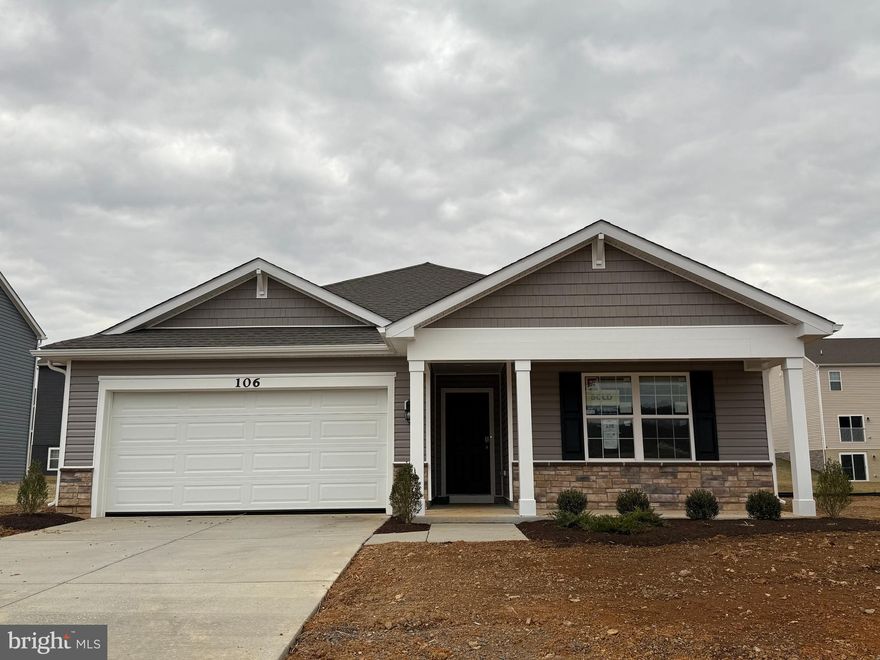 Rare find on a cul de sac with mountain views!! 4 bedrooms and 2.5 baths. The kitchen features a walk-in pantry and a large island which gives plenty of room for entertaining. Stainless steel appliances, 25 cu ft side by side refrigerator with in door water/ice, multi cycle dishwasher, disposal, range and microwave with Aristokraft kitchen cabinetry, LED work area kitchen lighting and granite countertops. America's "Smart Home Technology" featuring Quisys IQ HD touchscreen with camera, Wi-Fi video doorbell, Echo Dot speaker with Alexa, Z-Wave programmable thermostat, smart light switch and keyless Entry front door lock with deadbolt, flat screen prewires with cat-6 outlets in owners suite and living area, and finally a Wi-Fi enabled garage door opener. LVP flooring on main level, laundry and bathroom areas, wall to wall carpeting in bedrooms, and LVP on main level and bathrooms. ceiling fan pre-wires