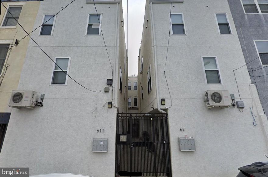 This is a RARE OPPORTUNITY to acquire two contiguous buildings located at 612–614 S. 4th Street, comprising a total of 10 FULLY LEASED UNITS—eight residential apartments and two ground-floor commercial spaces. 
The residential section includes eight high-end apartments, ACCESSED VIA A PRIVATE, GATED ENTRANCE on Leithgow Street. The unit mix consists of four spacious TWO-BEDROOM APARTMENTS AND FOUR BI-LEVEL ONE-BEDROOM UNITS, all thoughtfully designed and finished to a premium standard. 
Spanning approximately 8,000 square feet, this impressive DOUBLE-WIDE PROPERTY is situated in one of the city’s most desirable and HIGH-TRAFFIC NEIGHBORHOODS. The location offers exceptional walkability, just steps from some of Philadelphia’s most iconic historic attractions, including Old City landmarks, dining, shopping, and cultural destinations. 
The two commercial spaces are occupied by established, creditworthy tenants under long-term leases, currently operating as a UPS store and a nail salon. Both storefronts benefit from strong visibility and multiple points of egress, enhancing their long-term desirability and functionality. 
Residential units include HARDWOOD FLOORING, GRANITE COUNTERTOPS, STAINLESS STEEL APPLIANCES, CUSTOM CHERRY CABINETRY, DESIGNER-TILED BATHROOMS, central air conditioning, and access to a ROOF TOP DECK.  
All utilities—including water—are separately metered and paid directly by tenants, minimizing owner expenses and simplifying management. 
With its prime location, high-quality construction, and reliable tenancy, the property offers a significantly stronger return profile compared to traditional banking or low-yield investments, along with consistent annual upside.
