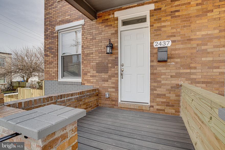 Welcome Home to the up and coming Morrell Park area! This newly renovated home is loaded with a ton of modern update! The main level is an open floor concept with a stylish kitchen which includes a 4 piece appliance set, sophisticated but functional leathered countertops, and tons of cabinet space! This level even has the convenience of a half bath. The upper level has a primary bedroom with 2 other spacious bedrooms along with a hallway full bathroom. The basement has the convenience of a washer & dryer, under stairs storage and a full bath in addition to a large living area that can be used as a 4th bedroom! This home is minutes away from major highways, public transportation, shopping centers, University Hospital, M&T stadium, Camden Yards and various other downtown landmarks! This home is waiting for it's new owners! Come check it out today!