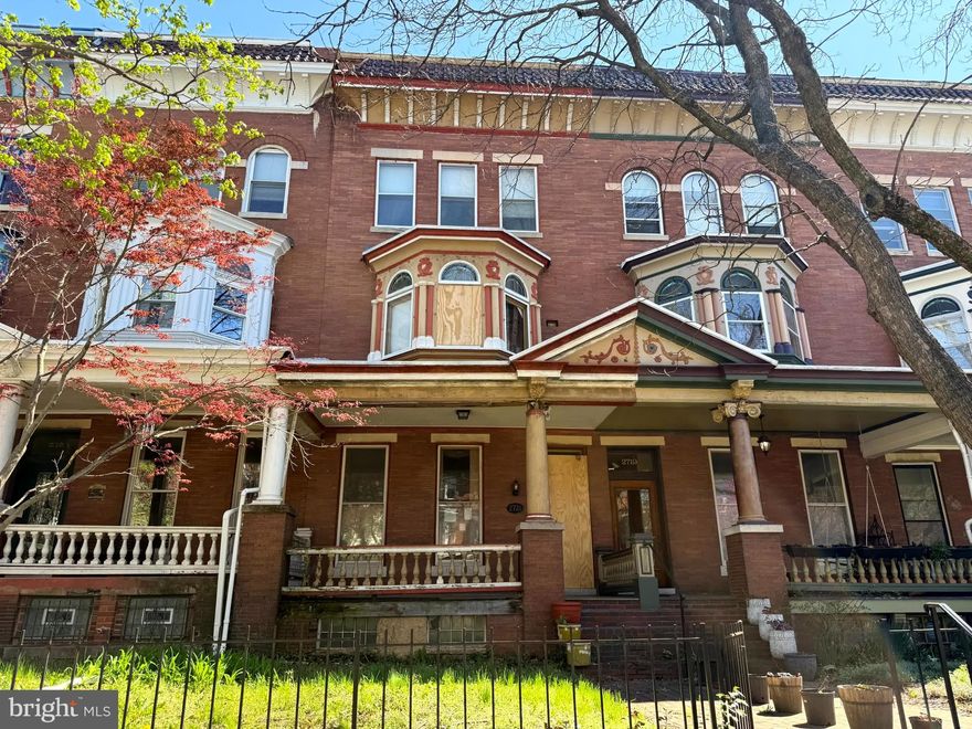 Charming home located in the sought after community of Charles Village. This home is large and has ample space. Separate dining room. Unfinished basement for storage or added living space. Fenced in rear yard. Close to schools, shopping and transportation.  Don't miss out on the opportunity to own this home!