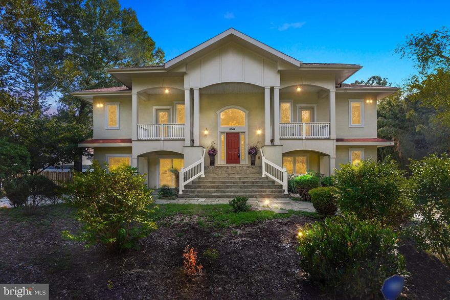 Backup Offer in Place.   Buyers must have pre-approval Lender Letter in hand prior to showing appointments.  Potomac River Luxury waterfront, contemporary open floorplan with panoramic widewater views. High ceilings, walls of windows sweeping views, Great Room w/27 ft ceilings, Bolivian rosewood & granite floors, high-end eat in waterfront kitchen, waterfront Master Suite with luxury Bath & riverfront porch.  Entire lower level is above grade with walkout features on the front and rear access.  High elevation captures water views throughout the entire home.  The  home features a spacious home office with direct water views!   You can build your own Dock and bring your boat, waterfront stairs and deck already in place.   The Mason Neck peninsula is surrounded by thousands of acres of parkland, bike and hiking trails, nature preserves and located within minutes to historic landmark destinations such as George Mason s Gunston hall, Woodlawn Plantation, George Washington s Mount Vernon & Grist Mill.    Visit www.HallowingPoint.org for all the wonderful neighborhood amenities, 7 Acre park & beach, waterfront tennis courts, basketball, playground and a private boat launch and pier.       ** Note 2008 sale on record is LAND PURCHASE ONLY!