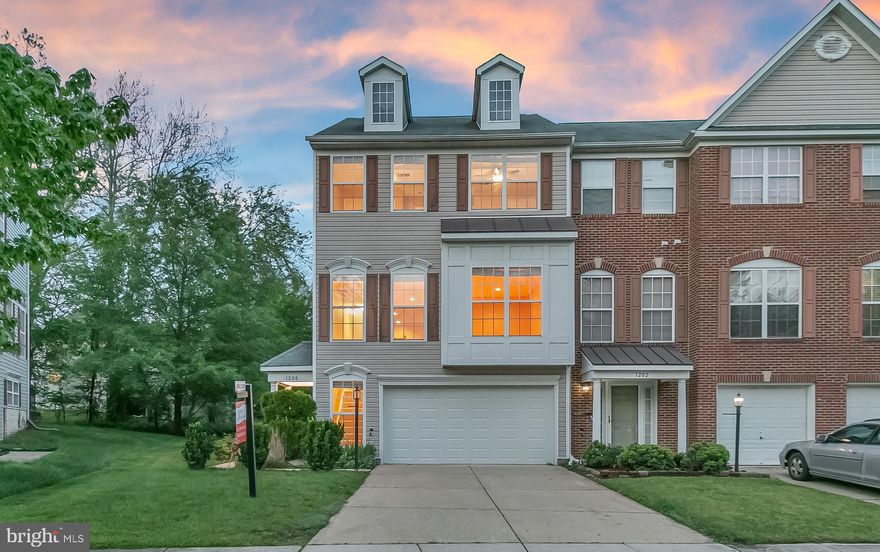 *MULTIPLE OFFERS--DEADLINE SATURDAY, MAY 9th @ 6 PM for highest and best* Gorgeous and Modern end-unit townhome just hit the market in the sought after Perrywood Community in Upper Marlboro! This spacious and bright townhome features 3 bedrooms, 3.5 bathrooms and over 2000 sq ft of living space! The main level features gleaming wood floors, new recessed lighting, a modern half bath, and abundant natural light throughout. The eat-in kitchen comes equipped with granite countertops, brand new Samsung appliances, beautiful wood cabinets and a custom stone backsplash. The top level features a master bedroom with walk-in closet and en suite bathroom with jacuzzi tub and brand new spa shower, brand new washer/dryer, 2 additional sizable bedrooms with new ceiling fans, and a renovated full bath. The basement walkout level features new wood-look flooring, recessed lighting and another upscale full bath for your convenience. This timeless home also boasts a 2 car garage and large deck off of the kitchen peacefully surrounded by trees. The lovely, quiet community offers a pool, community room, several playgrounds, tennis courts, and security guard service. Close to Watkins Regional Park, Lake Presidential Golf Club, Largo metro, shopping, major transportation routes, and lots of the exciting development happening in Gorgeous Prince George's County! Quarantine in style at your personal retreat, 1200 Blue Wing Terrace!