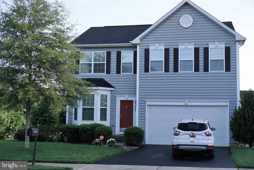 PREMIUM CORNER PARCEL! Stylish Colonial  Professionally Maintained with Beautiful Finishes throughout show the Owners pride in Owning this exceptional Home!   Main level features hardwood floors, Entry Foyer, Formal Dining Room,  Gourmet Kitchen with Double Oven & Gas cook top,  Large Family room has  Gas Fireplace  with exquisite Mantel & Marble surround.  Advance to the  Upper level with 3 full bedrooms & 2 Full baths.   Plus a large Loft was left open but has the closet and window ready to convert to 4th bedroom if needed.   Full Laundry room on upper level with bedrooms is always a great option!  Huge Master with sitting area and large walk in closet!   Lower level is a Full Walkout Basement  with Patio door and windows.  Open Recreation room plus a Storage room and utility room.  Full Bath Rough in too.   Oversize garage with side entry service door!   Garage has been finished.  Epoxy floors, painted walls, 3 Gladiator storage cabinets,  and Genie Opener.  MOVE IN READY!  Make this home first on your list! It will not Disappoint!!!