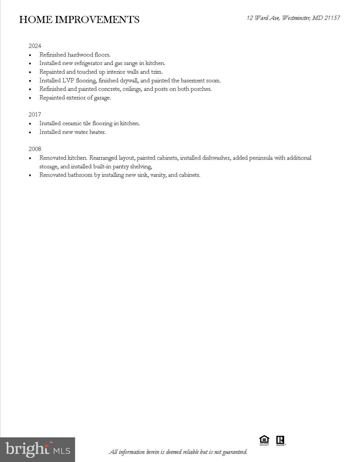 NONE AVAILABLE - Residential