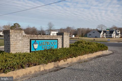 Lot 26 LAKEWOOD ESTATES MILLSBORO DE 19966