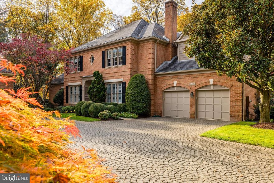 Open Sunday, 1/28 from 1-3.  Offers due by Tuesday, January 30th at 5:00 p.m. A truly rare offering of stunning, spacious Avenel home with a generous, first-floor primary suite!  Second primary suite on the upper-level for a total of five ensuite bedrooms! Well-tailored, gracious house with over 7300 square feet of living space that features classic architectural details which blend beautifully with  contemporary touches and multiple upgrades. Amenities include: two-story foyer and living room; spectacular kitchen/family room combo with cathedral ceiling,  gas-burning fireplace, and French doors to expansive rear deck.  Gourmet kitchen includes Wolf six-burner gas range; Subzero side-by-side refrigerator/freezer; granite-topped island with seating for 3-4. Main-level laundry with separate door to deck and gas grill featuring an automatic, retractable awning for cooking in all weather! Fantastic daylight, lower level includes a home gym, recreation room with kitchenette, billiard room, legal ensuite bedroom, two storage rooms and another full bath.  Stunning lawn backs to protected greenspace and view of quiet stream. Two-car garage with epoxy flooring and custom built-in shelving. Newer HVAC and energy-efficient insulation in the attic; freshly painted, newly refinished hardwood floors. Truly one of the finest homes in Avenel.  HOA includes full lawn maintenance, pool, and tennis courts.