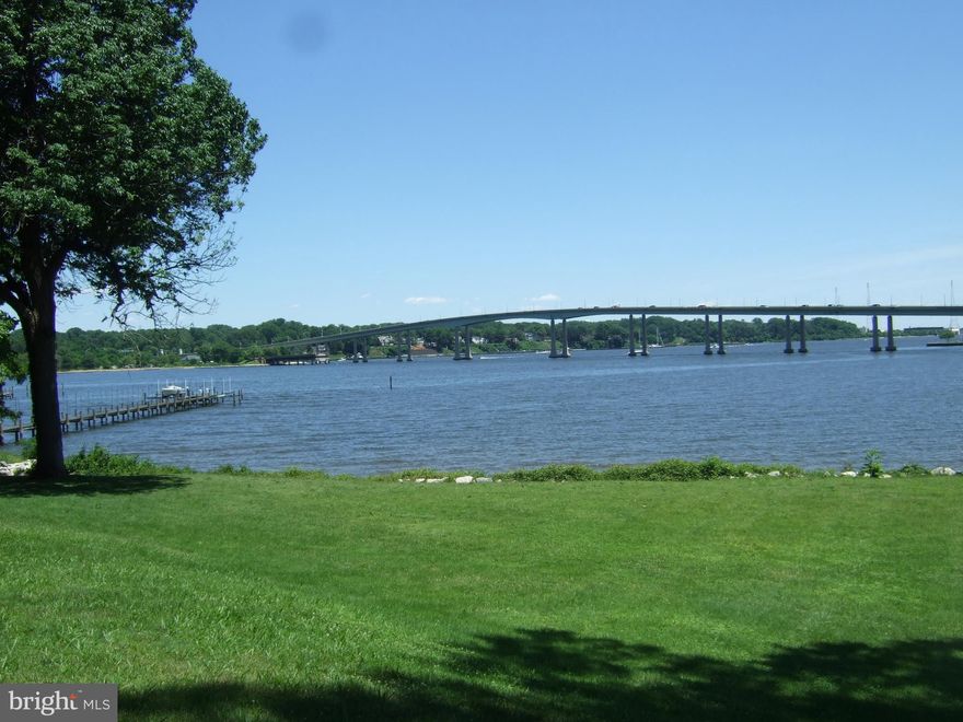 Fantastic Wardour Bluffs location on the Severn River. 1.6 acres, 244' of River Frontage, deep water pier and big River views. Estate Sale strictly "AS-IS" value in the land. Build your dream home here with rolling lawn to the water's edge, room for waterside pool and South East exposure. Listed well below assessment which well bring taxes down after sale. Annapolis waterfront living at its best. HOA non-mandatory.