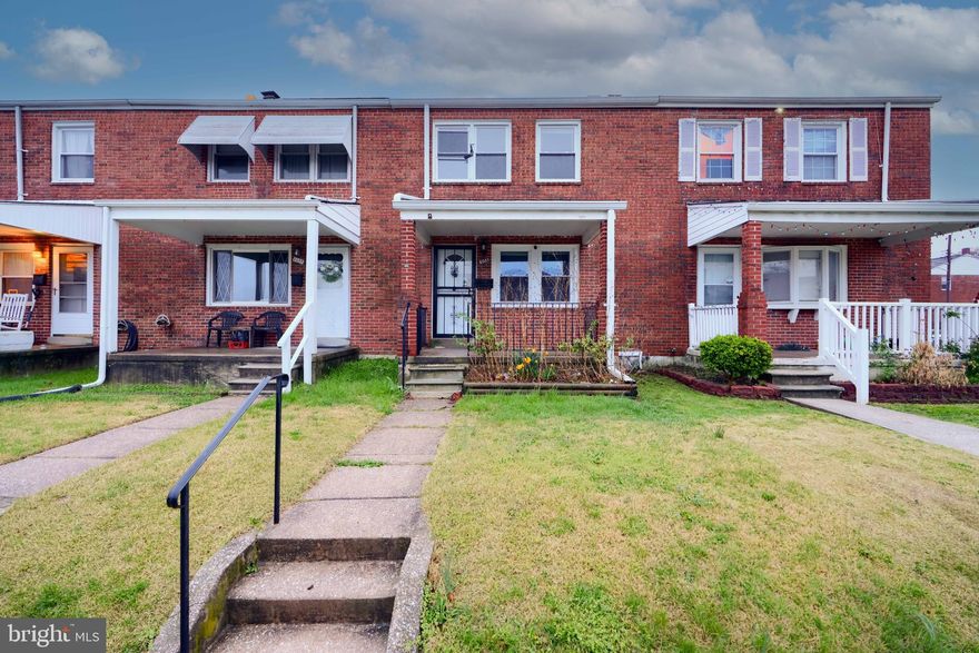 THE LIST PRICE REPRESENTS THE OPENING OFFER AMOUNT (NET TO SELLER).  AGENTS - PLEASE VIEW AGENT REMARKS IN BRIGHT MLS.  
  
Welcome to 8037 N Boundary Road! 3 Bedroom, 2 Bath brick rowhome with plenty of potential. Move-in ready with a few cosmetic updates. You don't want to miss this one!  
  
Please schedule all showings online via Showing Time.  
Offers will be accepted through Thursday, May 1, 2025 at 3:00 pm.  
  
AT SELLER'S DISCRETION, AN OFFER MAY BE ACCEPTED AT ANY TIME.