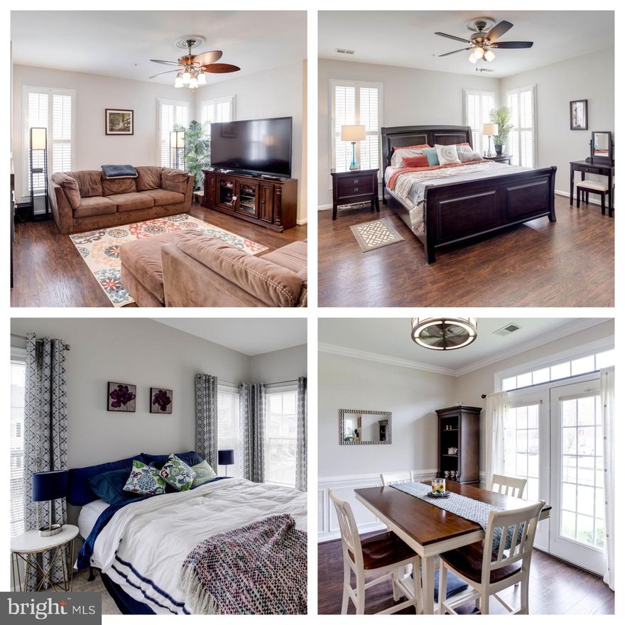 Welcome Home! Great townhouse with 3 large bedrooms and 2 1/2 baths. Open floor plan with modern updates throughout. One car garage plus drive way and extra spaces near by. This home is full of natural light. Truly move-in ready. Windows have plantation shutters. Washer/Dryer in unit. Community amenities. Convenient to Routes 15, 29 & 66. Pets considered on a case-by-case basis.