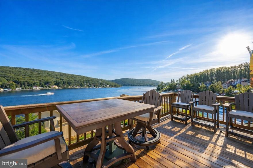 Turn-key and fully furnished, this beautifully maintained duplex offers the perfect blend of comfort, views, and location in the heart of Deep Creek Lake. Featuring an open, inviting floor plan, the home is designed for both everyday enjoyment and effortless entertaining. The main level features a spacious living area with a stone-surround fireplace, abundant natural light, and a seamless flow to the kitchen and dining space.

Enjoy lake and mountain views from multiple outdoor living areas, including expansive decks and a private patio ideal for relaxing after a day on the water or slopes. The kitchen is well-appointed with modern finishes and ample cabinetry, while both bedrooms provide privacy and generous space, including a primary suite with an updated bath.

Located just minutes from Deep Creek Lake Access, Wisp Resort, Marinas, State Parks, Dining, and shopping, this property offers year-round recreation and convenience. Whether used as a primary residence, second home, or weekend escape, this move-in-ready home delivers the lifestyle Deep Creek buyers are searching for.