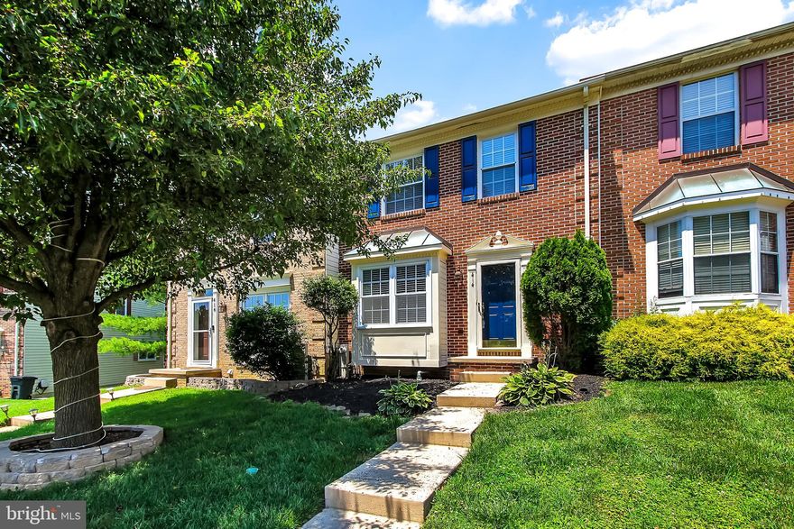 Welcome Home to your beautiful brick front townhome! You will get to enjoy the freshly painted walls and new flooring throughout the main level! This home has a stylish, updated kitchen that opens to it's dining and family room area! Upstairs, it boasts 3 larger bedrooms and a spacious bathroom with a soaking tub! This home is perfect for entertaining, whether it be throughout the open flow of the main level, in the oversized rec room in the basement OR outside enjoying the patio or deck!