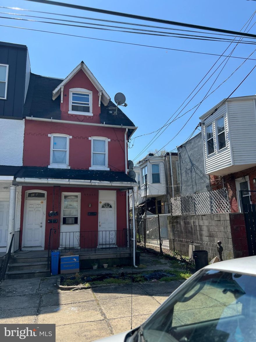 This is a legal, licensed triplex featuring (3) 1 bedroom/1 bathroom apartments, each with it's own utilities.  
The 2nd and 3rd floor have been updated and freshly painted.  The first floor tenant has been a long term lease.  The first floor tenant is now on a month to month lease and willing to move out once a new owner is found.  Then the apartment can be updated and rent increased significantly.

1st floor tenant currently pays $775 month rent.  After updating apartment should be able to increase the rent to at least $1000.

2nd floor tenant currently pays $900 and 3rd floor pays $875.

All units have a separate forced hot air heater, hot water heater and electric panel.