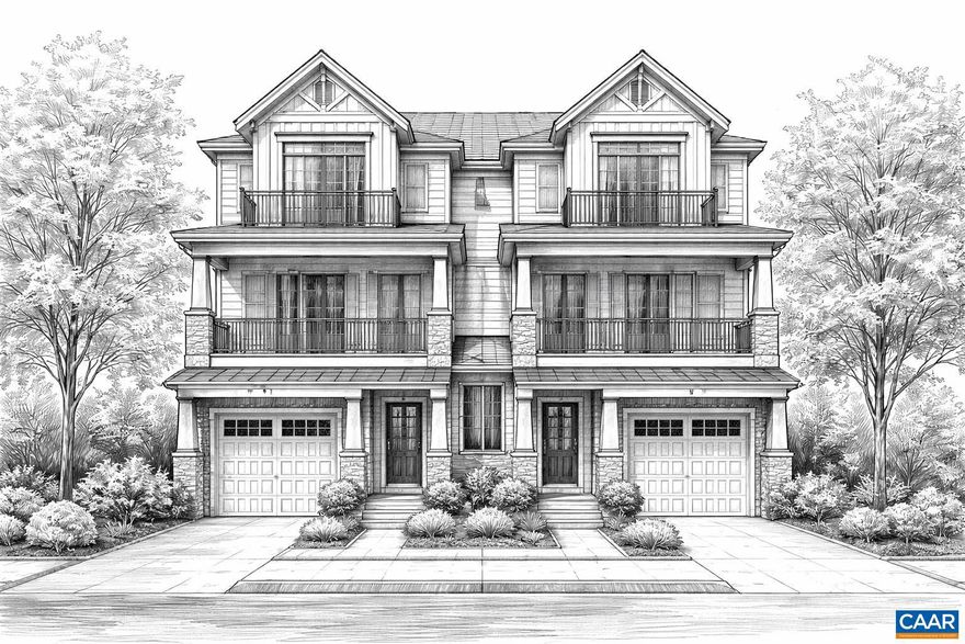 This is Land.............no dwelling on site.  Sketched picture is an idea of what could be built..... An incredible opportunity to invest in land next to the University of Virginia.  RX-3 Zoning District:   "A walkable neighborhood environment intended to accommodate a variety of housing options including duplexes, triplexes, fourplexes and townhouses up to larger apartment complexes in Higher-Intensity Residential areas designated in the Comprehensive Plan, supporting and within walking distance of neighborhood-serving retail, food and service uses" (reads the code).   -Unlimited Density as long as the building fits within approved guidelines. -Structure up to 44 feet tall (3 plus stories)  -Potential 5 stories with Affordability Bonus -Potential off-street parking to the side and rear  -Road frontage is 75 feet Located just minutes from the Stadium, UVA Corner, UVA Hospital and Fontaine Research park.