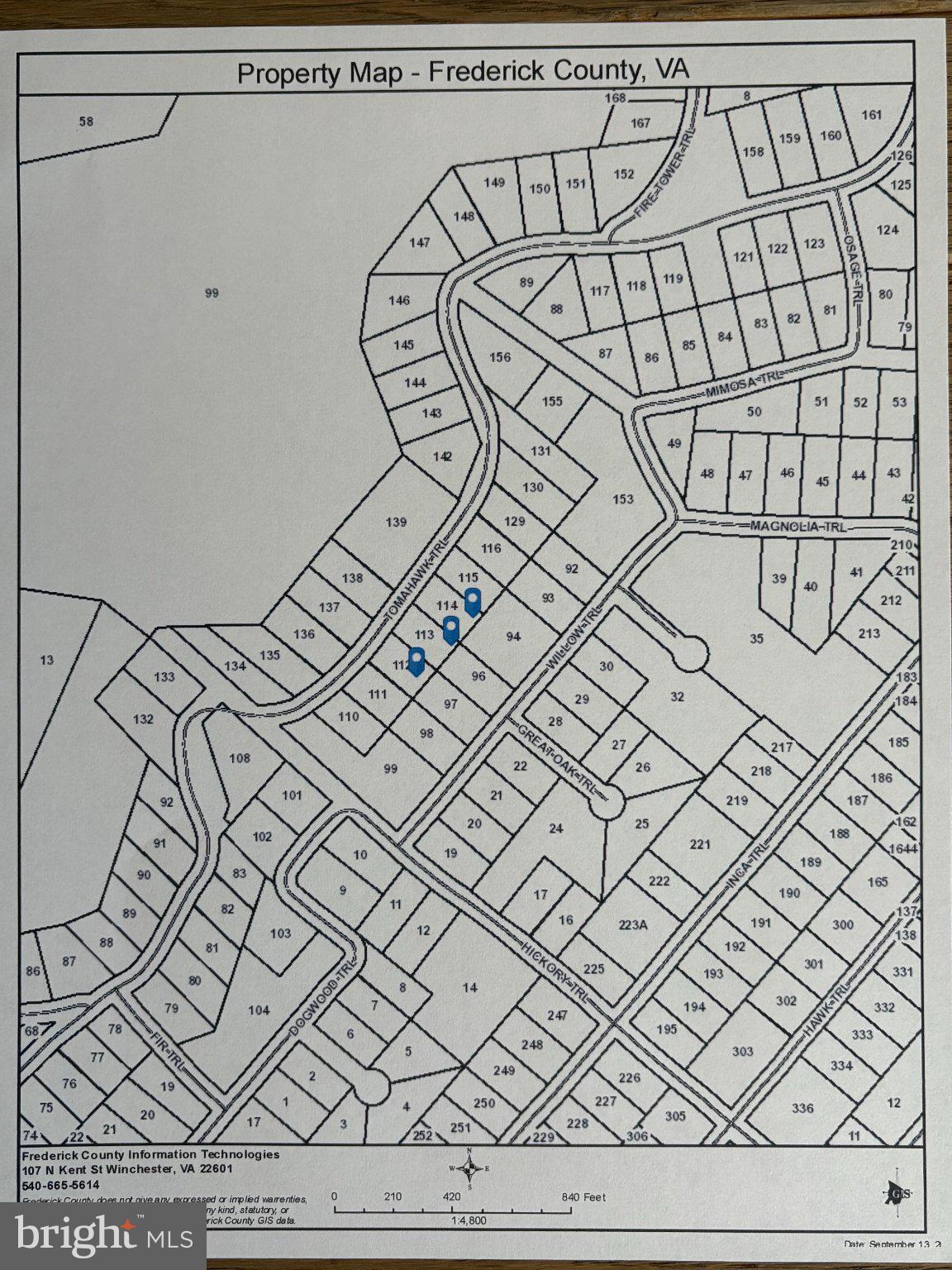 Lot 112-113-114 TOMAHAWK TRAIL